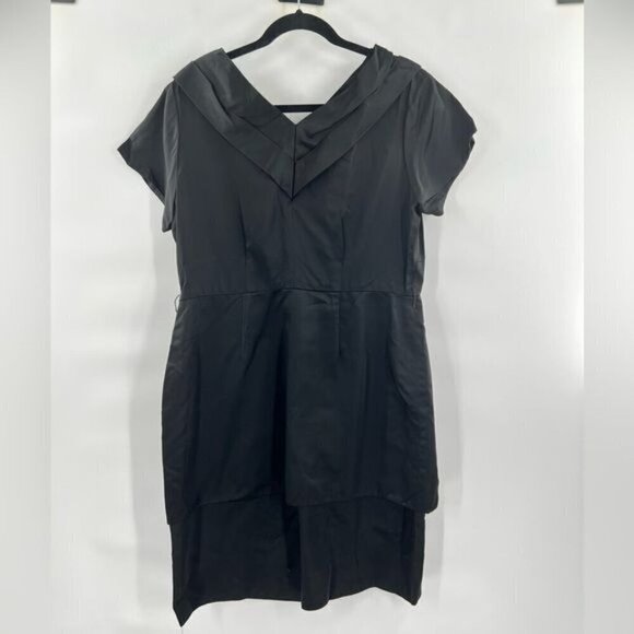 Jule WYN New York black dress size M - Picture 6 of 10